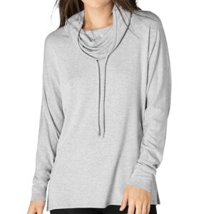 Beyond Yoga Tunic XS Cowl Neck‎ Sweater Top Modal Soft Stretchy Cozy Dolman USA
